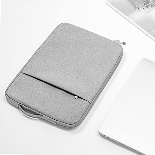 Capa protetora para laptop com forro de veludo, tecido Oxford para laptops de 14,1 a 15,4 polegadas, material de lona, resistente a arranhões e à 1