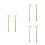 6Ud Lápices Stylus Para Pantalla Táctil Con Alta Precisión Multicolor 6