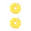 2Ud Collar Amarillo Creativo Protección Efectiva 7