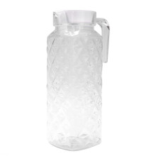 Barattolo per bevande con coperchio sicuro, caraffa per bevande con motivo acrilico dal design squisito, bollitore per acqua fredda per la