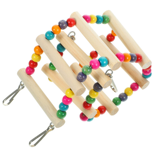 5Ud Multifuncional De Madera Para Y Loros Decorativa 1