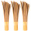 6Ud Cepillos Limpieza Cocina Wok Bambú Multiusos Eficaces Marrón Claro 9