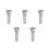 5Ud Repuestos De Tornillo Para Horizontal Metal Duradero Plata 6