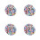 400Ud Ojos Cabujón De Vidrio Para Muñecas Y Proyectos DIY Multicolor 7