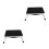 2Pièces Marchepied Pieds Caoutchouc Noir Stable Robuste 3