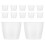 48Ud Medidoras Transparentes Para Cocina En Plástico PP Apilables 3