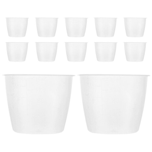 48Ud Medidoras Transparentes Para Cocina En Plástico PP Apilables 2