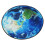 2Pièces Protection Sol Bleu En Pour Chaise De Bureau 2