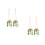 4Pièces Charms Suspendus Crochetés Multicolores Pour Intérieur 6