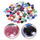 400Ud Ojos Cabujón De Vidrio Para Muñecas Y Proyectos DIY Multicolor 10