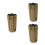 3Ud Bolsa Caqui De Nylon Para Botella Con Desmontable 4