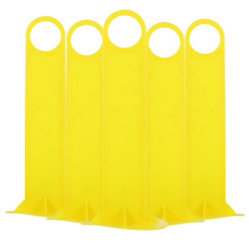 15Pièces Support Disques Marqueurs Football PVC Résistant