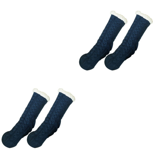 2Paires Coton -Hautes Pour Sport Et 2
