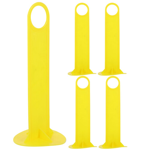 15Pièces Support Disques Marqueurs Football PVC Résistant 2