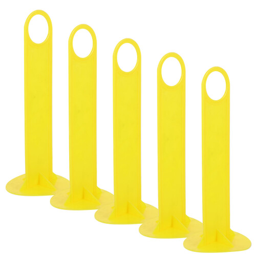 15Pièces Support Disques Marqueurs Football PVC Résistant 1