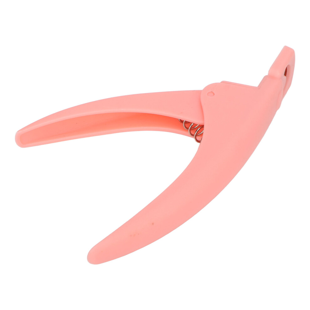 Pink Robust Nail Art Clipper, Manicure & False Nail Trimmer, Diy Easy Use