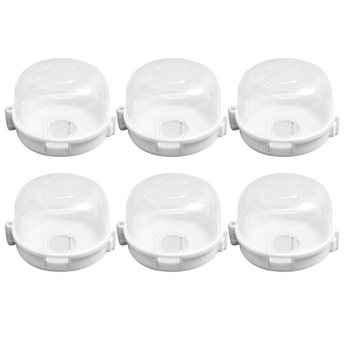 18Pcs Childproof Gas Stove Knob Covers Durable Pc Material Kitchen Use