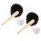 6Set Mini Da Baseball in Legno E in Pelle Per Decorazioni 1