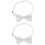 2Pcs White Pre-Tied Bow Tie for Kids Polyester Suit Accessory 7