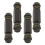 12Ud Accesorio Conector Hidráulico Negro 1