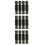 12Ud Accesorio Conector Hidráulico Negro 7