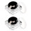 Decorazioni Cuore Brillanti in Argento Per Smile 6