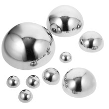 36Pz Riflettente Mezza Sfera Argento Per Giardino