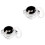 Decorazioni Cuore Brillanti in Argento Per Smile 4