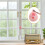 2Pz Ciondoli Portachiavi Campanelle Rosa Ottone Per Decor E 11
