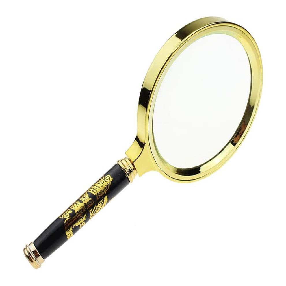 High-Transmittance Magnifier, 10X Magnification Glass Lens for Jewelry Inspection and Emergency Use