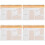 4Pz Agenda Spirale Arancione Programmazione Efficace Per Casa E Studio 6