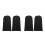 4Pz Dreadlock Uomo Spandex Nero Fascia Elastica 10