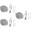 3Set Piatto 12 Casa Forchette Clip 7