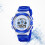 3Pz Orologi Polso Silicone Analogici E Waterproof 3