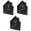3Pz Lavagna WiFi Acrilico Nero Segnaposto Password 5
