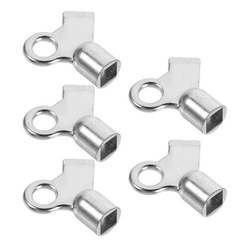 20Pz Chiavi Sfiato in Alluminio Argento E Portatile