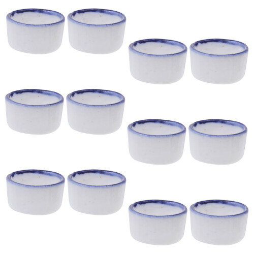 48Pz Piccole Ciotole Acqua Per Terrari E 1