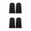 4Pz Dreadlock Uomo Spandex Nero Fascia Elastica 7