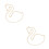2Ud Espejos Cosméticos Acrílicos Beige Ajustables Resistentes 8