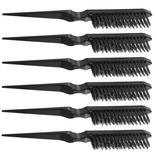 30Pz Pettine Nero Tre File Ergonomico Per Styling E Volume 2