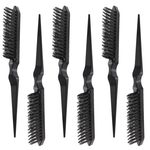 30Pz Pettine Nero Tre File Ergonomico Per Styling E Volume 1