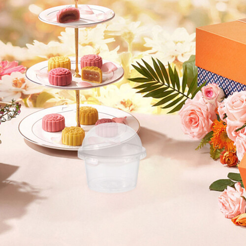200Pz Monouso Trasparenti Per Dessert, Pudding E Gelatine 2