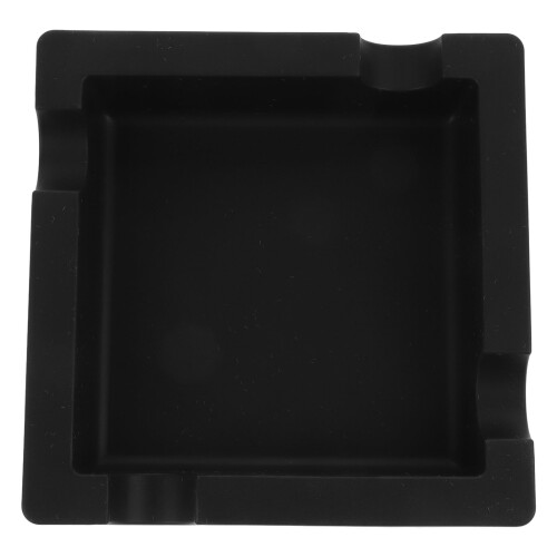 3Pz Posacenere Riutilizzabile Nero in Silicone Per Hotel E Ambienti 1