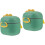 2Pz Contenitori Formula Portatili Multi PP Silicone Viaggio 5