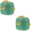 2Pz Contenitori Formula Portatili Multi PP Silicone Viaggio 4