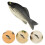 12Pz Addobbi Pesce Realistici in Per Decorativo 8