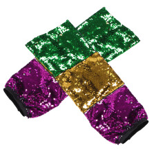 4Paren Paar Sprankelende Sequin Beenmouwen Feestelijke Dansaccessoires