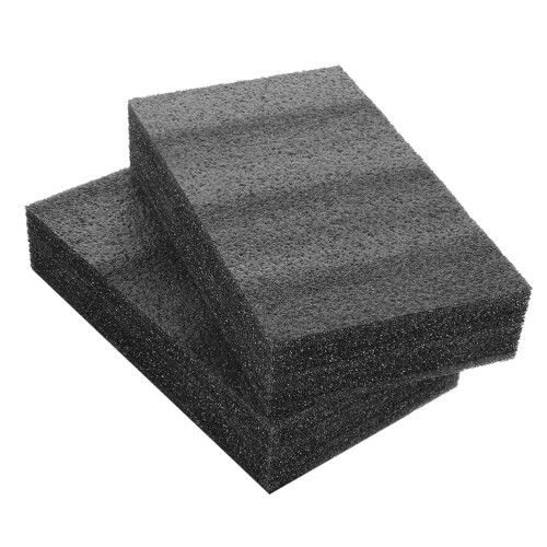 6Pz in Schiuma Nera Tagliabili Per Imballaggi E Progetti DIY 1