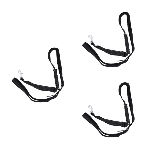 3Pz Strap Tracolla Cane Nero, Materiale Robusto E Stile Alla Moda 2