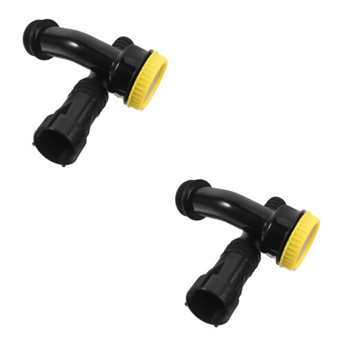 4Pz Ugello Spruzzatore ABS Nero Per Giardino Uso 2